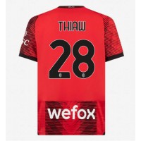 Camisa de time de futebol AC Milan Malick Thiaw #28 Replicas 1º Equipamento 2023-24 Manga Curta